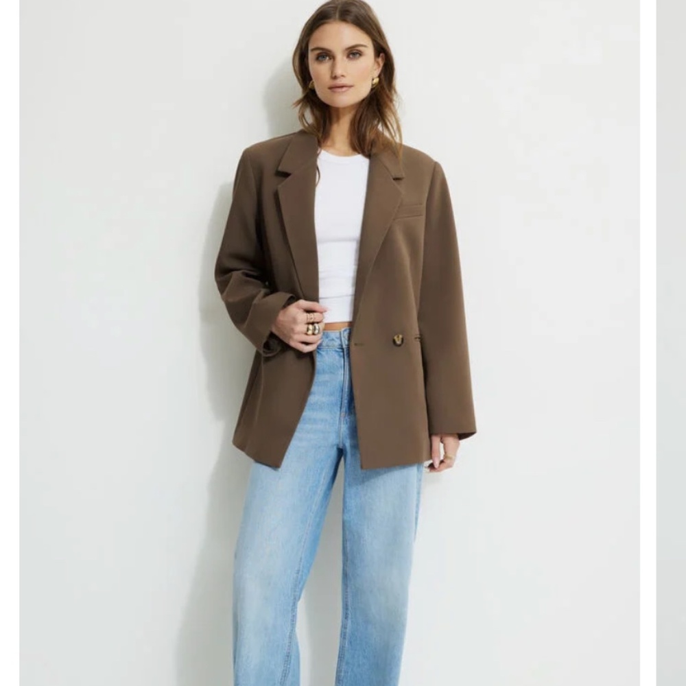 Dynamite- Noa Oversized Blazer - Picture 2 of 6